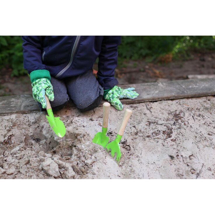 ESSCHERT DESIGN Gartengeräte-Set für Kinder, 3-teilig