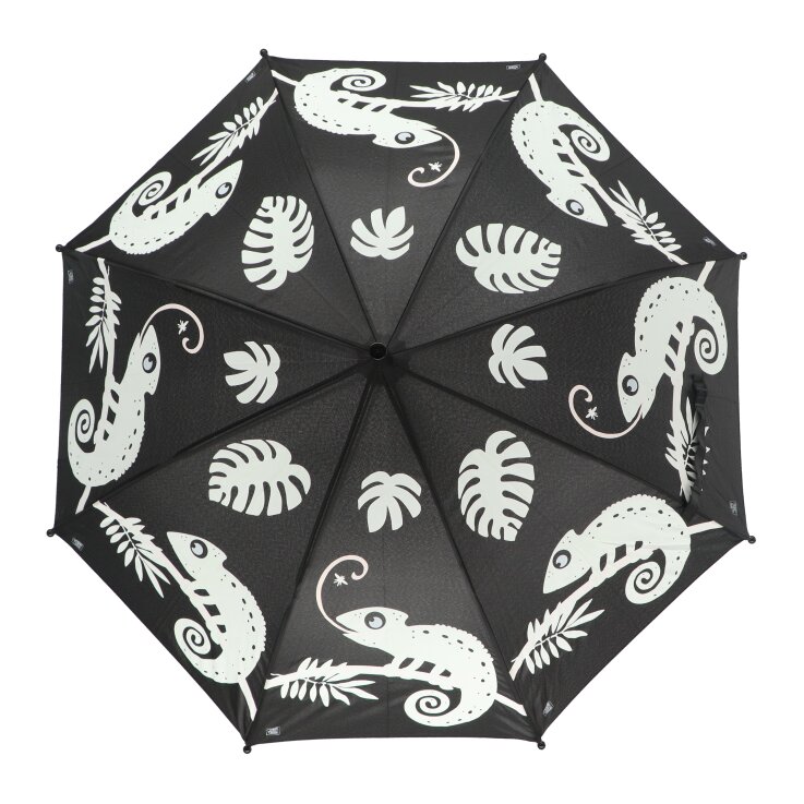 ESSCHERT DESIGN Farbverändernder Kinder - Regenschirm "Chamäleon"
