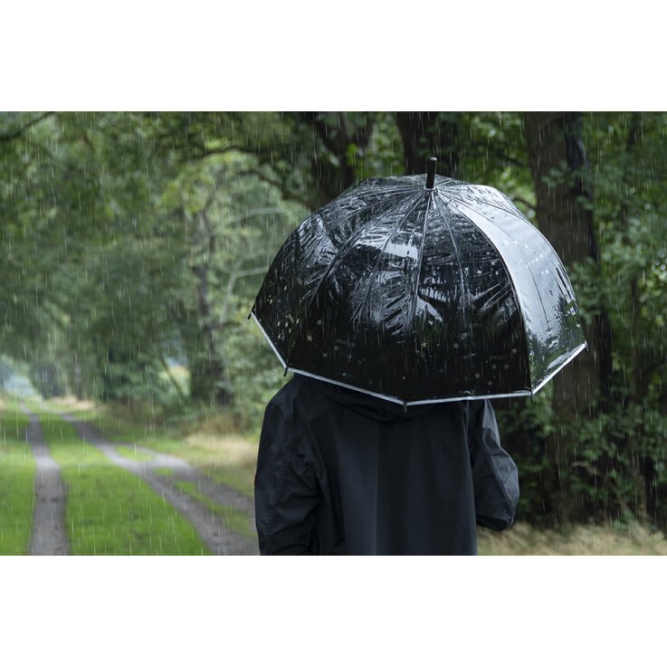 ESSCHERT DESIGN Regenschirm "Sternenhimmel", transparent