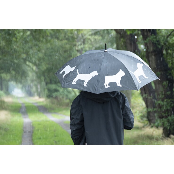 ESSCHERT DESIGN Regenschirm "Hunde", reflektierend