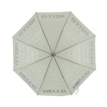 ESSCHERT DESIGN Regenschirm "Hello", reflektierend