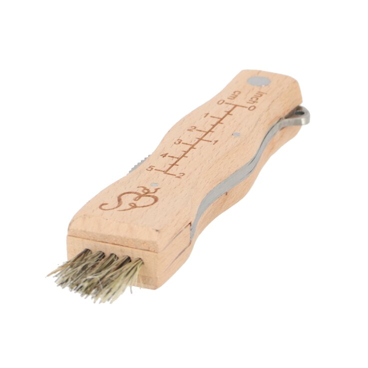 ESSCHERT DESIGN Pilzmesser mit Pinsel