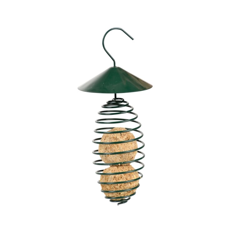 ESSCHERT DESIGN Futterfeder für Meisenknödel mit Dach