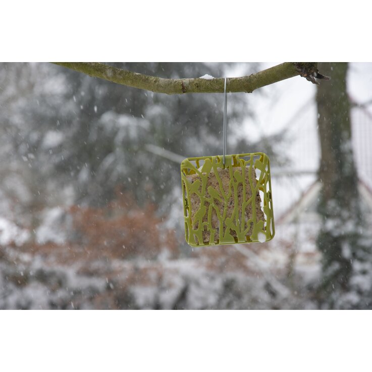 ESSCHERT DESIGN Fettblockhalter hängend "Zilpzalp"