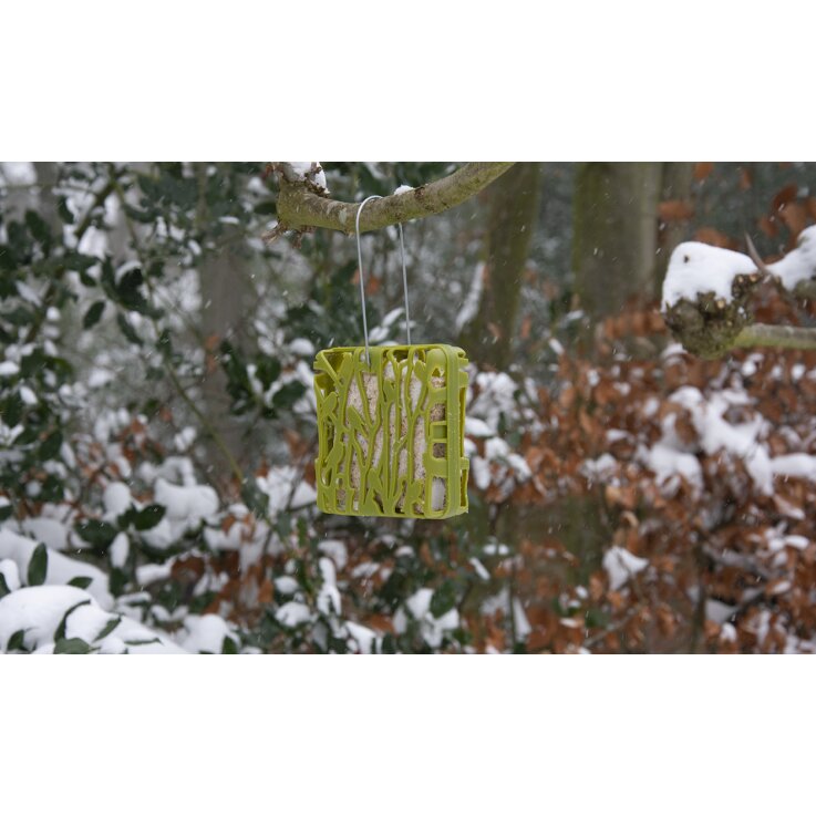 ESSCHERT DESIGN Fettblockhalter hängend "Zilpzalp"