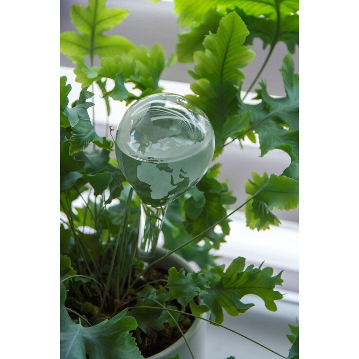 ESSCHERT DESIGN Bewässerungshilfe Glas Weltkugel