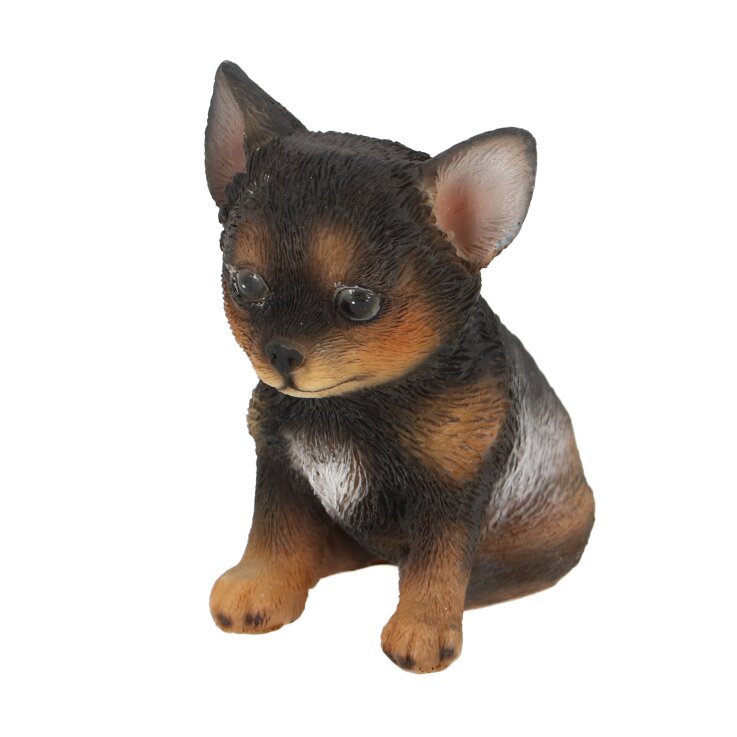 ESSCHERT DESIGN Deko - Figur Sitzender Welpe