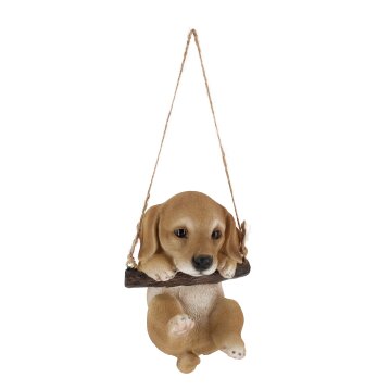 ESSCHERT DESIGN Deko - Figur Welpe h&auml;ngend, Labrador