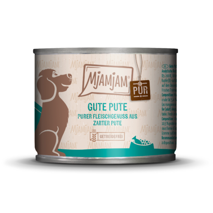 Hunde - Nassfutter MjAMjAM Adult Gute Pute pur