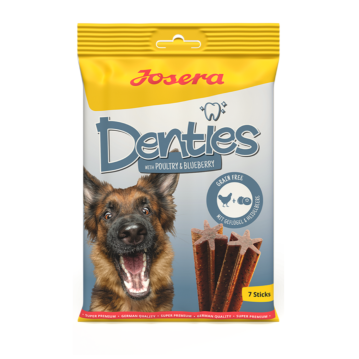 Hunde - Snack JOSERA Denties Poultry & Blueberry, 180 g