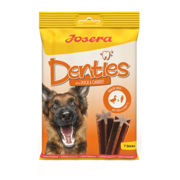 Hunde - Leckerli JOSERA Denties Duck & Carrot,180 g