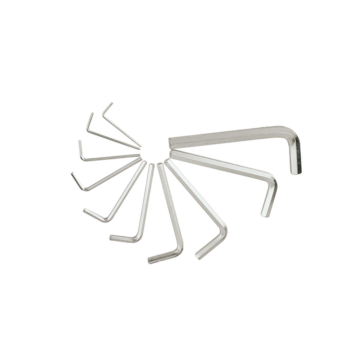 HM-MÜLLNER Sechskant-Stiftschlüsselsatz, 10-tlg.