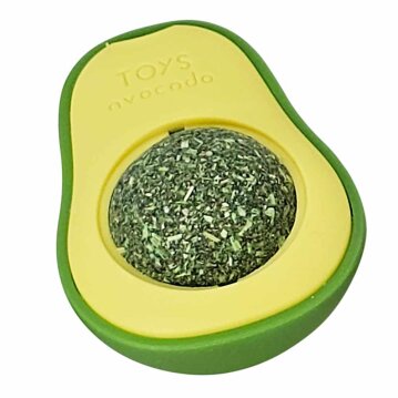 NOBBY Catnipball "Avocado", 4,5 x 3,5 x 6 cm