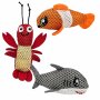 NOBBY Mesh Meerestiere mit Catnip, 8-10 cm