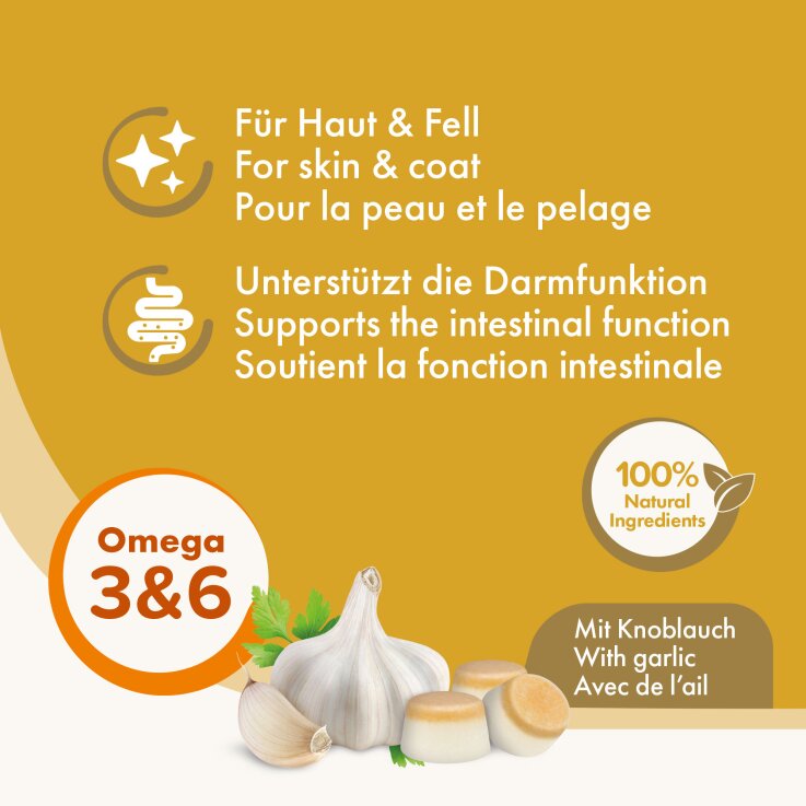 Hunde - Snack BEAPHAR "Bonbons" mit Knoblauch, 245 g