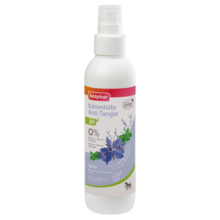 BEAPHAR Bio Kämmhilfe Spray, 200 ml