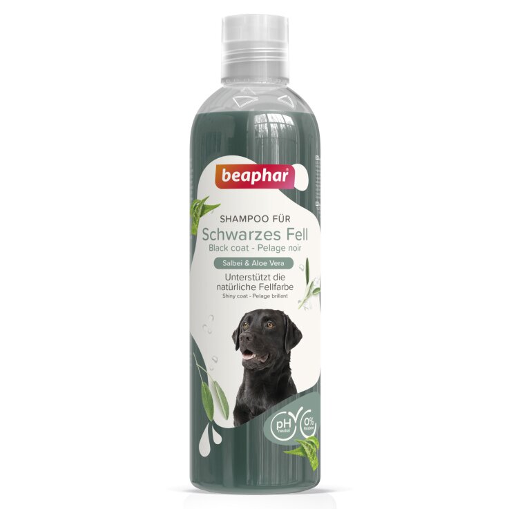 BEAPHAR Hunde-Shampoo für schwarzes Fell, 250 ml