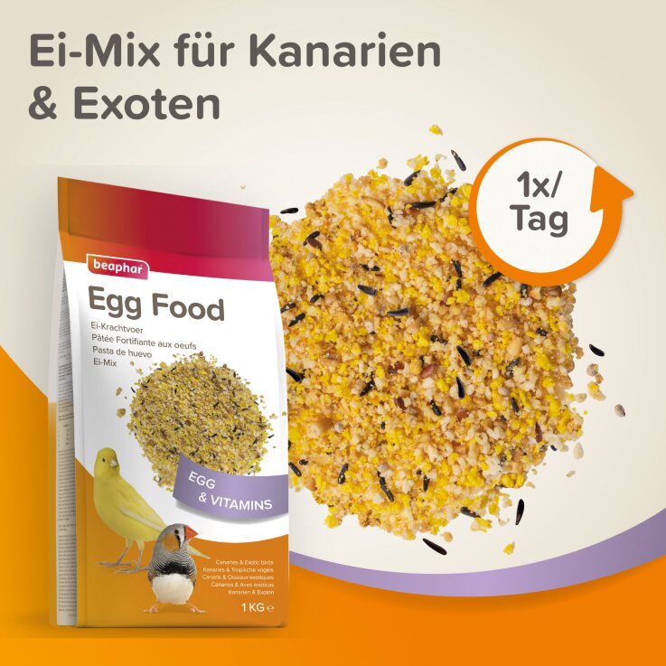 BEAPHAR Ei-Mix für Kanarien & Exoten