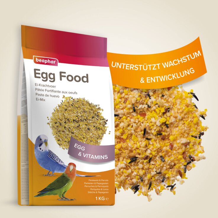 BEAPHAR Ei-Mix für Sittiche & Papageien
