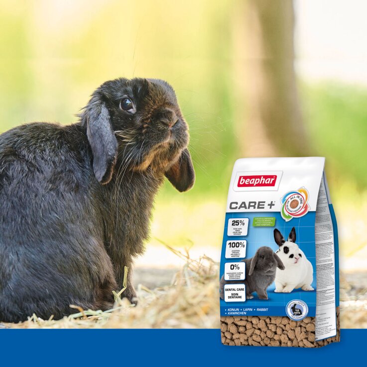 BEAPHAR Care+ Kaninchen Futter, 10 kg