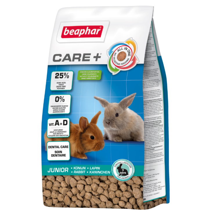 BEAPHAR Care+ Kaninchen Junior Futter
