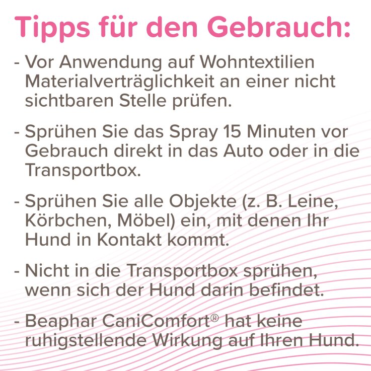 BEAPHAR CaniComfort® Wohlfühl-Spray für Hunde