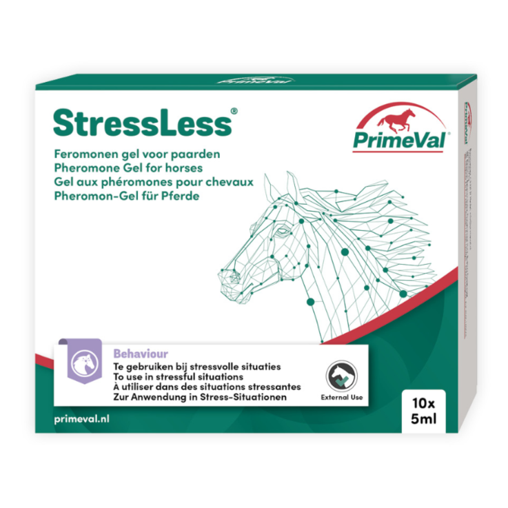 BEAPHAR PrimeVal StressLess® Pheromon Gel, 10 x 5 ml