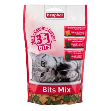 Katzen - Snacks BEAPHAR Bits Mix, 150 g