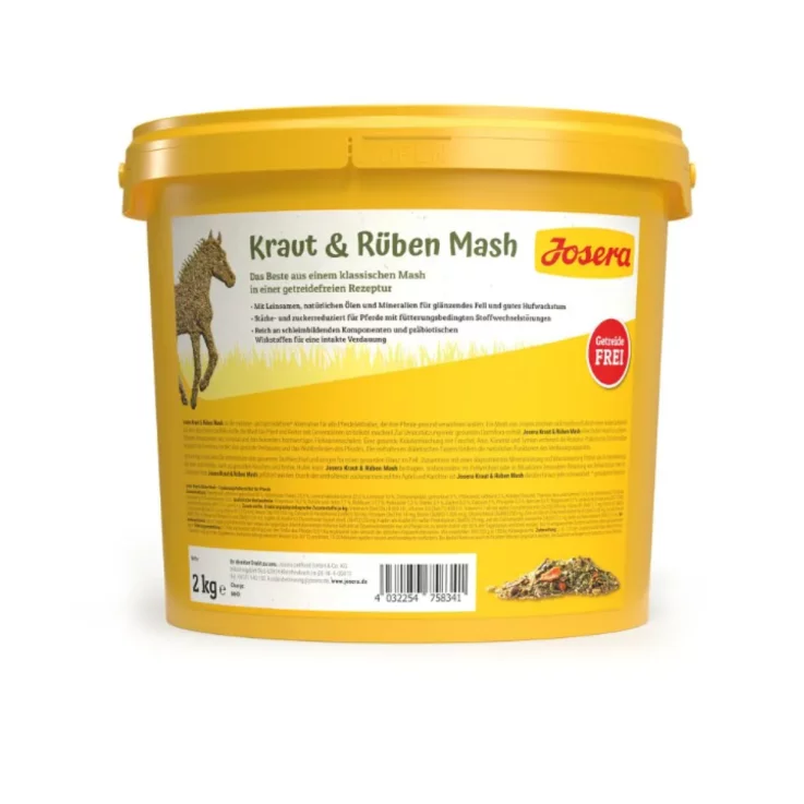 Pferde - Ergänzungsfutter JOSERA Kraut & Rüben Mash