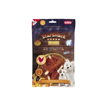 NOBBY StarSnack BBQ Chicken Stick mini, 10 cm
