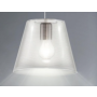 Pendel Beleuchtung Lampe 1-flammig weiß transparent Eglo 13516
