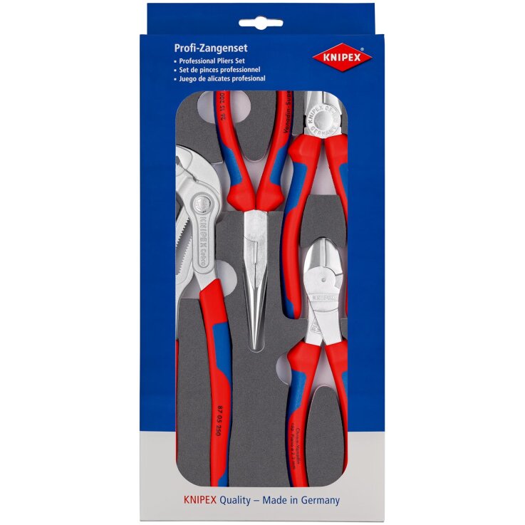 KNIPEX  Zangen-Set "Basic Chrom"