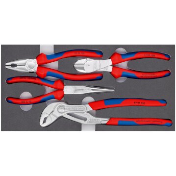 KNIPEX  Zangen-Set "Basic Chrom"