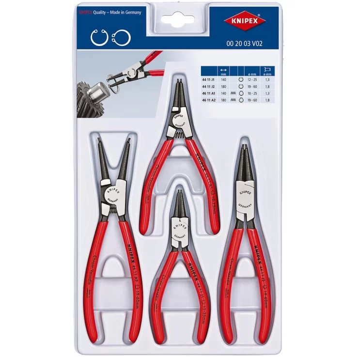 KNIPEX  Sicherungsringzangen-Set