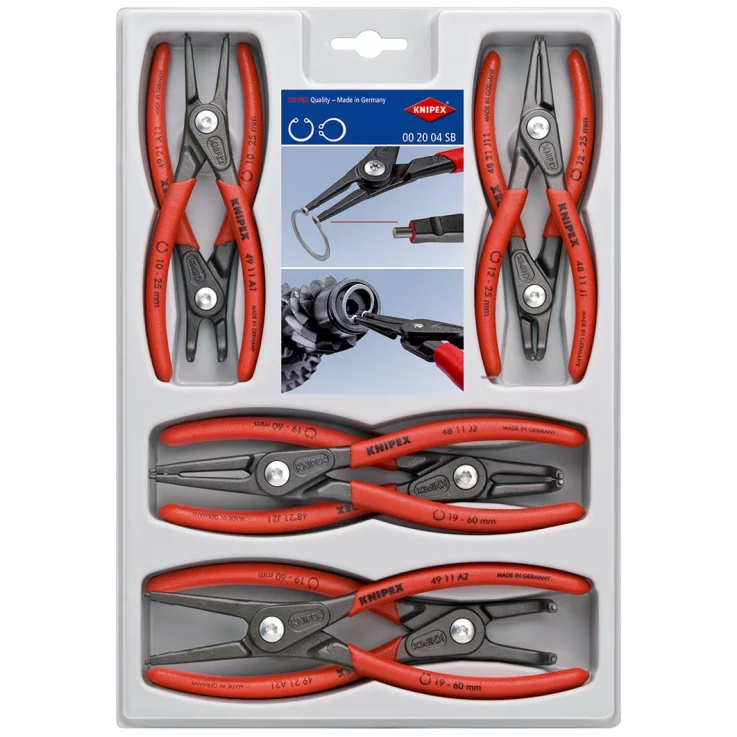 KNIPEX  Praezesions-Sicherungsringzangen-Set