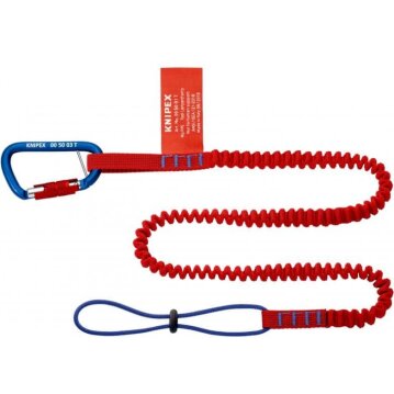 KNIPEX Fangleine mit Mat.-Karabiner