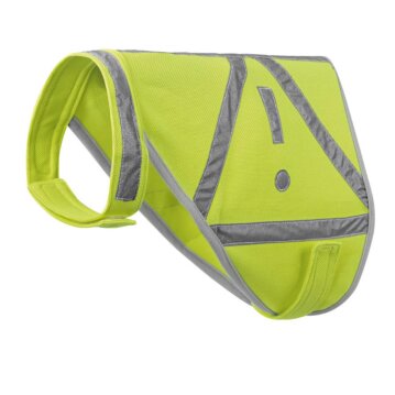 HUNTER Hunde-Warnweste, reflektierend, gelb, S,Hals:...
