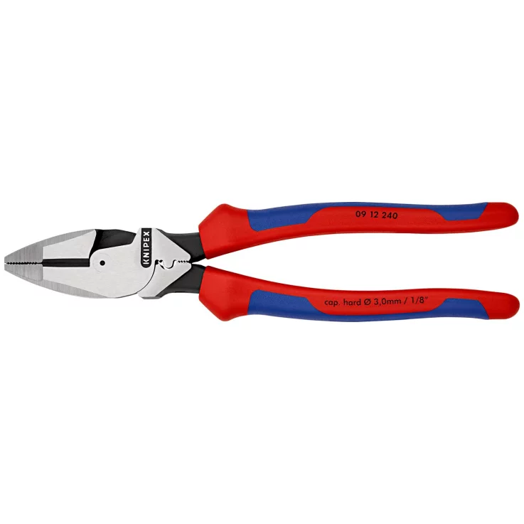 KNIPEX 09 12 240 Kraft-Kombizange "Linemans Pliers“