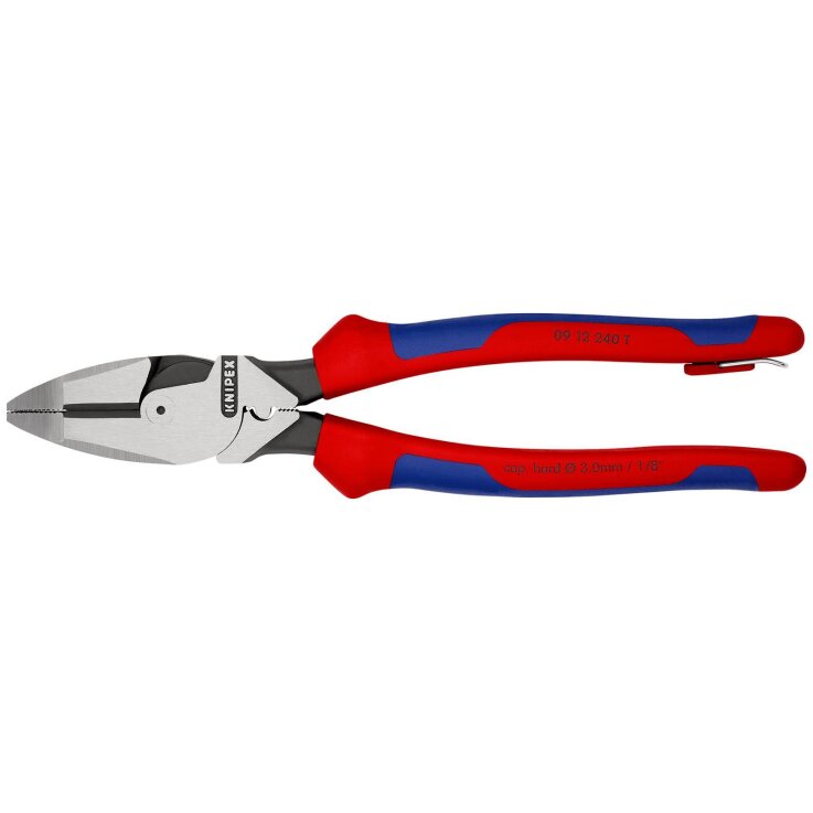 KNIPEX 09 12 240 Kraft-Kombizange "Linemans Pliers“