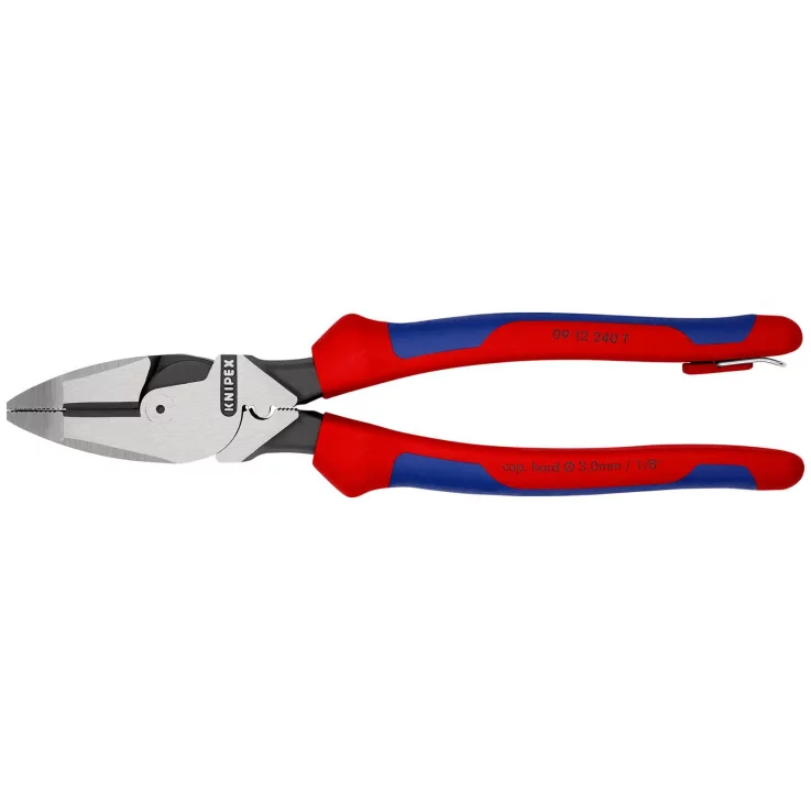 KNIPEX 09 12 240 Kraft-Kombizange "Linemans Pliers“