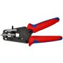 KNIPEX Praez.-Abisolierzange m. Formmesser AWG