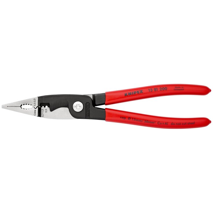 KNIPEX 13 81 200 Elektro-Installationszange