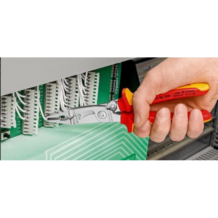 KNIPEX 13 81 200 Elektro-Installationszange