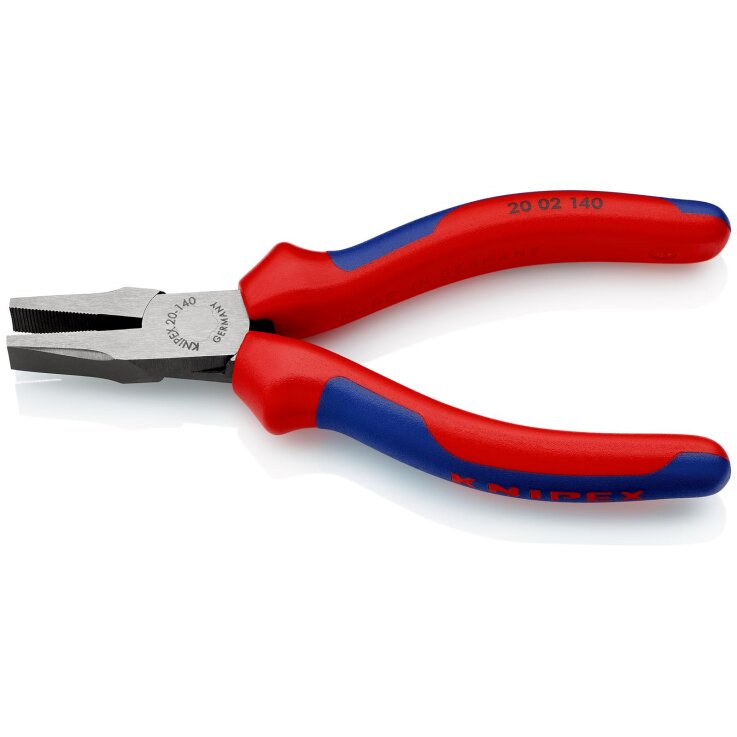 KNIPEX 20 02 140 Flachzange 140 mm
