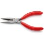 KNIPEX 25 01 140 Flachrundzange mit Schneide 140 mm