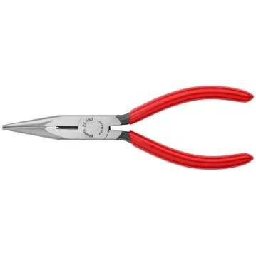 KNIPEX 25 01 160 Flachrundzange mit Schneide 160 mm