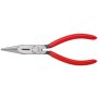 KNIPEX 25 01 160 Flachrundzange mit Schneide 160 mm