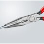 KNIPEX 25 01 160 Flachrundzange mit Schneide 160 mm