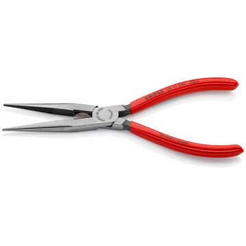 KNIPEX 26 11 200 Flachrundzange mit Schneide 200 mm