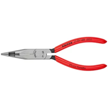 KNIPEX 27 01 160 Flachrundzange mit Mittenschneider 160 mm